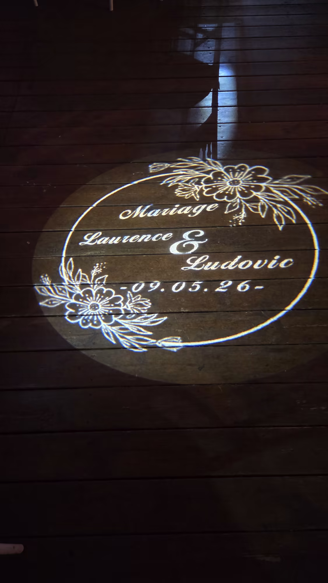 Projection des prénoms — animation DJ Lambiance974 à La Réunion